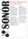 1988 Sonor Newsletter - Messeneuheiten 1988(210KB)